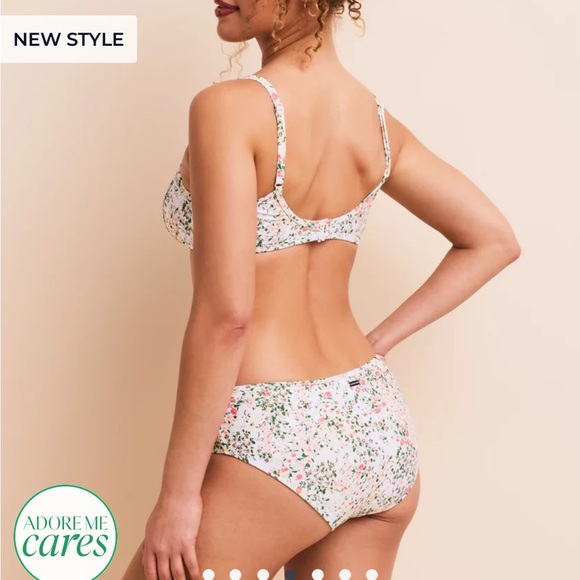 Adore Me Valcea bikini - Cream and Pink - Picture 3 of 5